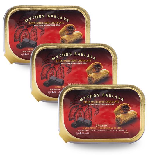 Mythos Dark Chocolate Organic Baklava