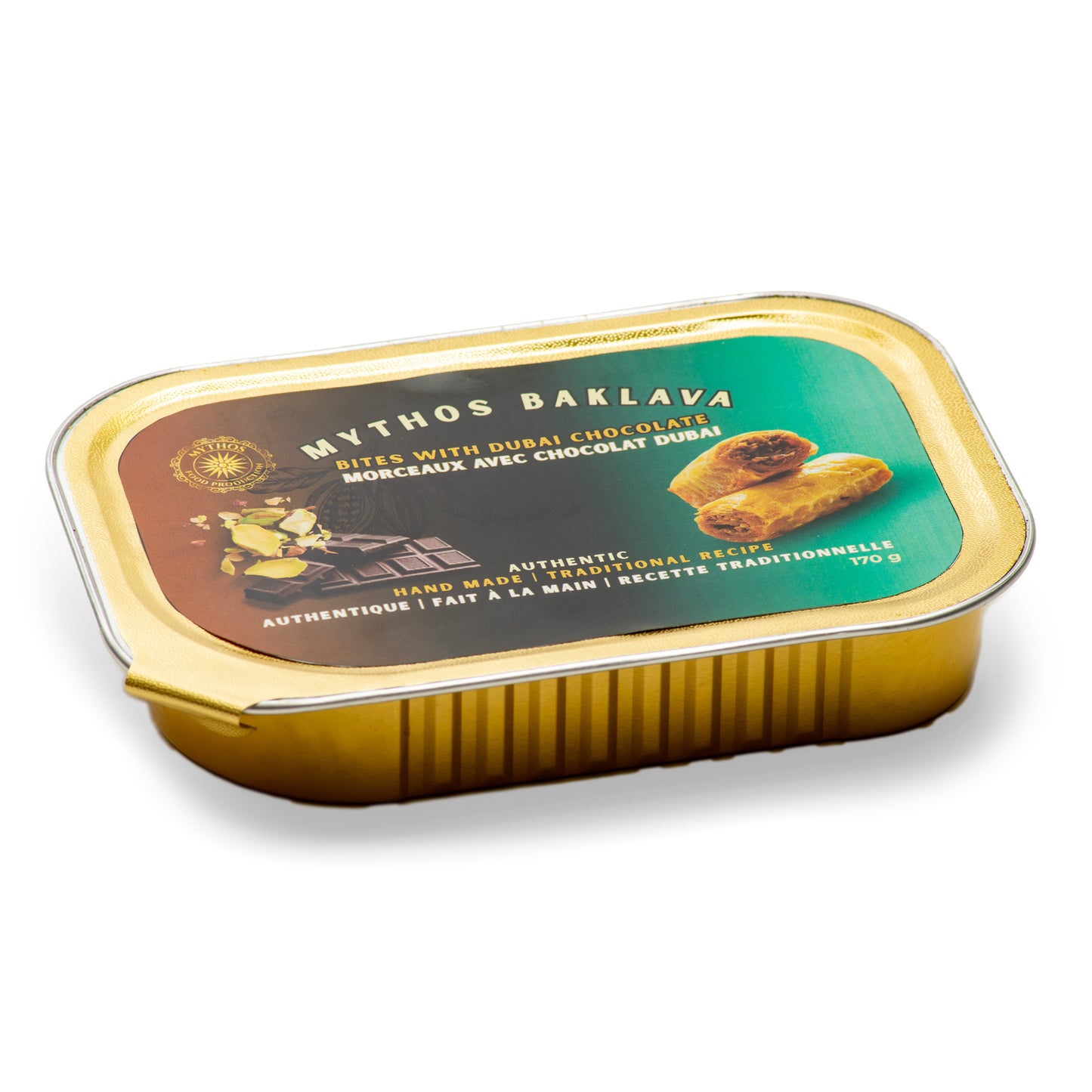 Authentic Dubai Chocolate Baklava - 3 pack