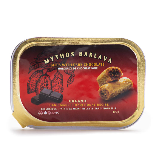Mythos Organic Dark Chocolate Baklava