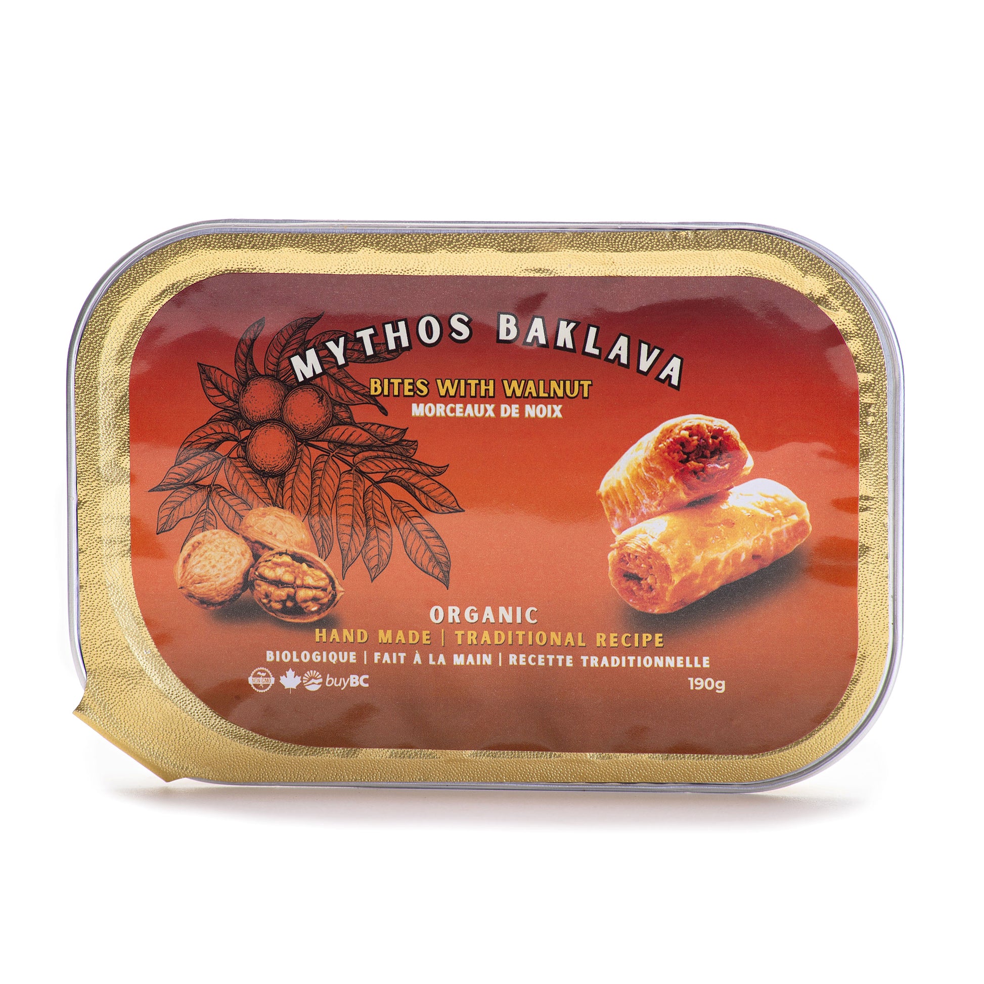 Mythos Walnut Organic Baklava