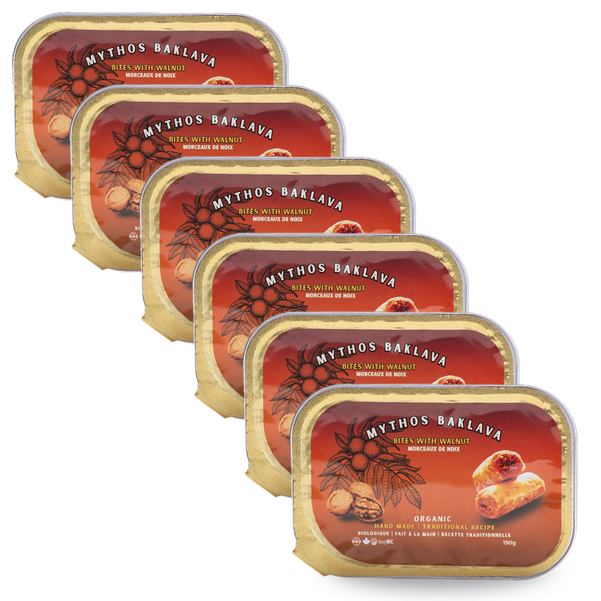 Mythos Organic Walnut Baklava. Buy online