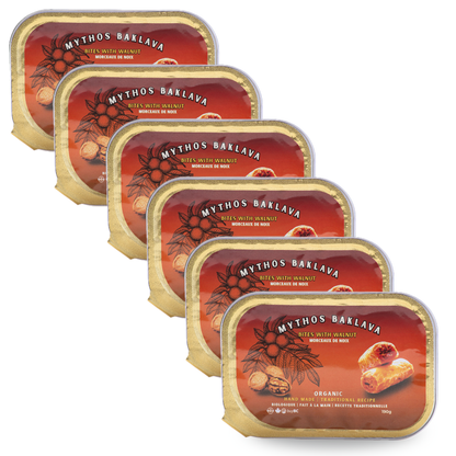 Mythos Organic Walnut Baklava. Buy online
