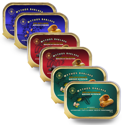 The Best Sellers Baklava Collection - 6 pack