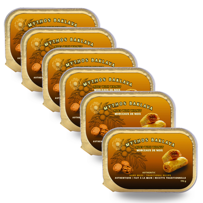 Authentic Walnut Baklava - 6 pack